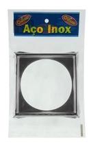 Porta Grelha Inox Quadrado 10cm Overtime