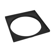 Porta Grelha Para Caixa De Gordura Preto Com Dimensão De 410 x 410 x 48,2mm