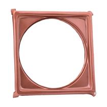 Porta Grelha Para Ralo 10x10cm Cor:Cobre