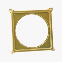 Porta Grelha Para Ralo 10x10cm Cor:Gold Matte