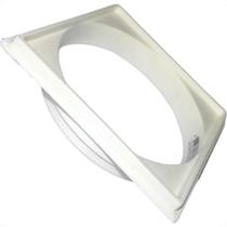 Porta Grelha Pvc Krona Quadrada 15X15 Branca Nr61 - Kit C/12 Pecas Porta Grelha Pvc Krona Quadrada 15X15 Branca Nr61 - Kit C/12 Pecas