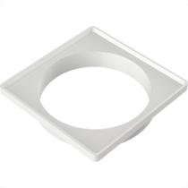 Porta Grelha Pvc Tigre Quadrada 10X10 Branca Porta Grelha Pvc Tigre Quadrada 10X10 Branca