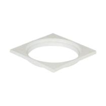 Porta Grelha Quadrada 100mm para Ventilação e Drenagem em Ambientes Internos e Externos Socel
