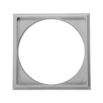 Porta-Grelha Quadrada Cinza 9,4x9,4cm - PG14 - ASTRA