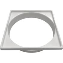 Porta Grelha Quadrada Para Caixa Ralo PVC Branco Áreas Banheiros Cozinhas De 15x15 Cm DN 150mm Tigre