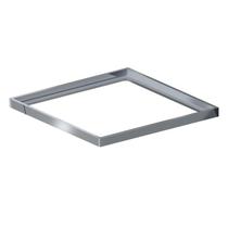 Porta Grelha Quadrado Inox Polida 10cm Linear - Elleve - 4179 - Unitário Porta Grelha Quadrado Inox Polida 10cm Linear - Elleve - 4179 - Unitário