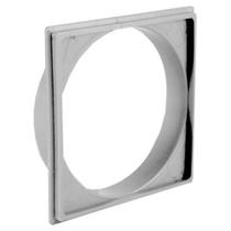 Porta Grelha Quadrado Para Grelha Quadrada Prata 100 mm - 27.61.124.9 - TIGRE