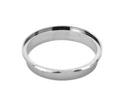 Porta Grelha Redonda Cromada para Caixa Sifonada - Krona, Tamanho: 150mm