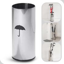 Porta Guarda Chuva Cesto Suporte Loja Aço Inox 45cm Altura - Martinazzo