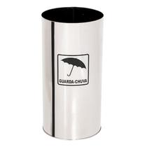 Porta guarda-chuvas de aço inox 30x60 50L Porta guarda-chuvas de aço inox 30x60 50L