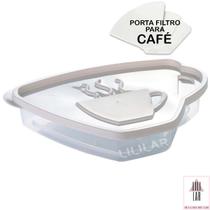 Porta Guarda Filtro para Café Retro 850ml Plasútil - PLASUTIL