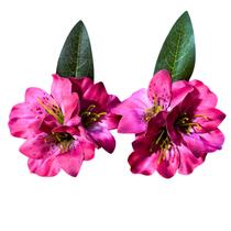 Porta Guardanapo Astromélia Violeta Roxa Decoração Mesa 12un