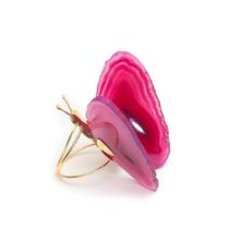 Porta Guardanapo Borboleta Ágata Pink