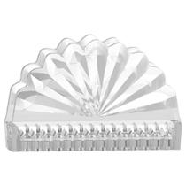 Porta guardanapo Brazilia em vidro L12,2x8,5cm - L'Hermitage Porta guardanapo Brazilia em vidro L12,2x8,5cm - L'Hermitage