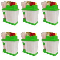 Porta Guardanapo Canudo Sache Triutil Kit 6 Pc Açai Bar Porta Guardanapo Canudo Sache Triutil Kit 6 Pc Açai Bar
