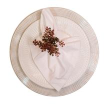 Porta guardanapo de folhagem marrom Porta guardanapo de folhagem marrom