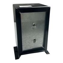 PORTA GUARDANAPO DE MESA PRETO PO-06 9,3x16x16CM PORTA GUARDANAPO DE MESA PRETO PO-06 9,3x16x16CM