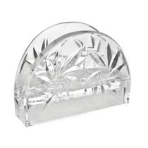 Porta guardanapo de vidro 12,8cm Porta guardanapo de vidro 12,8cm