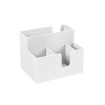 Porta Guardanapo e Sachês 14 x 10,6 x 9,4 cm Branco Coza Porta Guardanapo e Sachês 14 x 10,6 x 9,4 cm Branco Coza