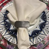 Porta Guardanapo Em Ferro Lousa Marrom Home Basket - Un