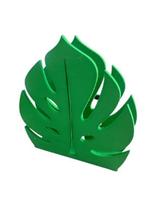 Porta Guardanapo Folha Monstera Verde Porta Guardanapo Folha Monstera Verde