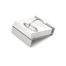 Porta guardanapo gloss medio forma inox 802588