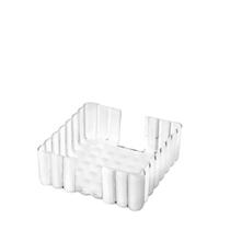 Porta guardanapo guzzini em bio plástico dolcevita branco perola 29330142