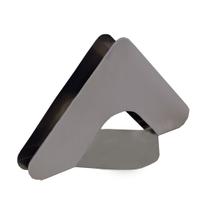 Porta Guardanapo Inox Mesa Suporte Cozinha Triangular