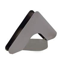 Porta Guardanapo Inox Mesa Suporte Cozinha Triangular