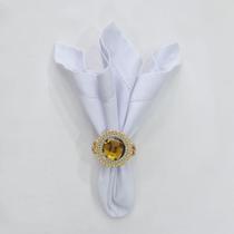 Porta Guardanapo Medalhão Brilho