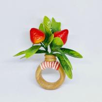 Porta Guardanapo Morango Porta Guardanapo Morango