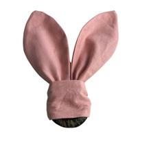 Porta guardanapo orelha de coelho - rosa