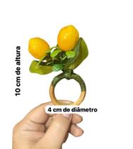 Porta Guardanapo Orquideas Branca Anel Argola c/ 6 unidades Porta Guardanapo Orquideas Branca Anel Argola c/ 6 unidades
