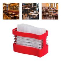 Porta Guardanapo Papel Toalha Organizador Banheiro Cozinha Mesa Restaurante Bar