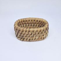 Porta Guardanapo Rattan Oval