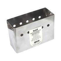 Porta Guardanapo Suporte Retangular Aço Inox 13x5x9cm Tuut Design Moderno para Mesa e Cozinha Porta Guardanapo Suporte Retangular Aço Inox 13x5x9cm Tuut Design Moderno para Mesa e Cozinha
