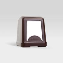 Porta Guardanapo Truberpell 17x20 - várias cores Cor:Marrom Chocolate Porta Guardanapo Truberpell 17x20 - várias cores Cor:Marrom Chocolate