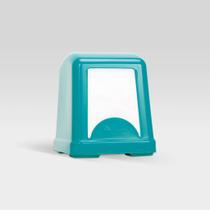 Porta Guardanapo Truberpell 17x20 - várias cores Cor:Turquesa Porta Guardanapo Truberpell 17x20 - várias cores Cor:Turquesa