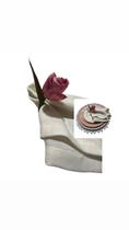 Porta Guardanapo Tulipa Rosa Amarelo Branco Kit 6 unidades Porta Guardanapo Tulipa Rosa Amarelo Branco Kit 6 unidades