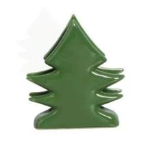 Porta Guardanapo Verde Toys Christimas Scalla Cerâmica Pinheirinho Árvore Natal