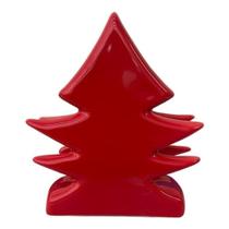 Porta Guardanapo Vermelho Toys Christimas Scalla Cerâmica Pinheirinho Árvore Natal