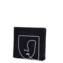 Porta Guardanapo Visage Branco 11x13x5Cm Metal