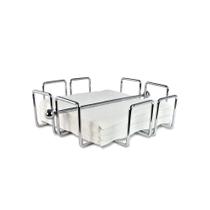 Porta-Guardanapos Cuisinox em Aço Inoxidável 19x19 cm