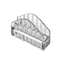 Porta Guardanapos de Cristal Radial 7,5cm x 12cm x 10,5cm - Lyor