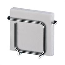 Porta Guardanapos de Mesa Aço Carbono Cromado