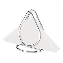 Porta Guardanapos De Mesa Gota Cromado Originale Future Liso
