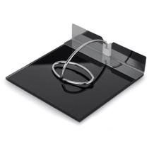 Porta Guardanapos De Papel Pano Para Mesa Slim Preto Vidro Servir Organizador Cozinha Casa Papel Toalha Dobrado Porta Guardanapos De Papel Pano Para Mesa Slim Preto Vidro Servir Organizador Cozinha Casa Papel Toalha Dobrado