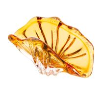 Porta guardanapos de vidro italy ambar 20cm x 8cm x 10cm Porta guardanapos de vidro italy ambar 20cm x 8cm x 10cm