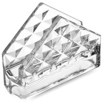 Porta Guardanapos Diamond Vidro Cristal Lyor
