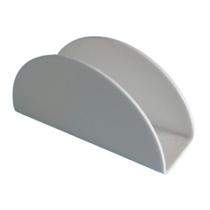 Porta Guardanapos em Acrilico Modelo Meia Lua para Casa Bares Restaurante Suporte Orgaização Mesa